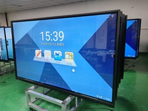 65 75 86 110 pouces salle de classe Android <span class=keywords><strong>OPS</strong></span> écran interactif <span class=keywords><strong>Multi</strong></span> Touch LCD tableau intelligent interactif 4K HD Smart TV tableau blanc - Product Image 2