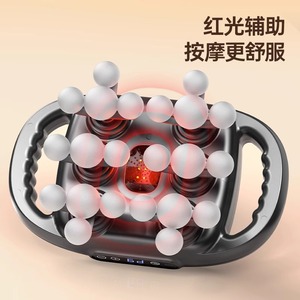 Pistolet de massage à 12 têtes, moteur sans balais, 12 niveaux de vitesse, rechargeable par USB, thérapie par vibration pour tout le corps - Product Image 5