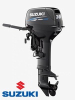 Motor Tempel/ Mesin Tempel Kapal SUZUKI Original Asli 2-tak Seri DT15A/DT30/DT40WL2 S/L Tahan Lama Berpendingin Air
