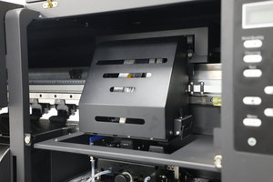 Máy in khổ lớn Megajet High Speed Four I3200 Heads <span class=keywords><strong>10</strong></span> <span class=keywords><strong>feet</strong></span> 3.2m sử dụng mực in dung môi sinh thái, in được trên băng rôn ngoài trời - Product Image 3