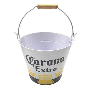 Produtos ecológicos sustentáveis personalizados, logotipo bar ktv champagne corona bebidas balde de de gelo da cerveja