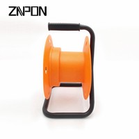 25/50M IP44 16A 4 VOIES Danemark Enrouleur de tambour de câble d'alimentation électrique avec couvercle Étanche H07RN-F 3*1.5/2.5MM câble en caoutchouc