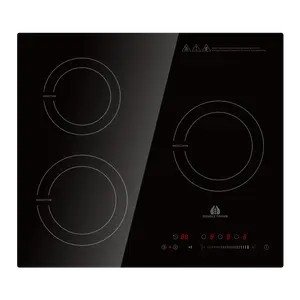 Fogão por indução, fogão de cerâmica 3 queimador aparelho/restaurante equipamentos de cozinha - Product Image 1