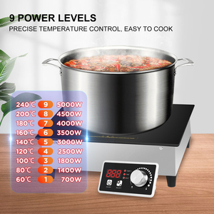 Hot bán được xây dựng trong hoặc đung thép không gỉ trường hợp duy nhất <span class=keywords><strong>HOB</strong></span> với cảm ứng điện nồi - Product Image 3