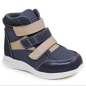 Scarpe ortopediche sportive di media altezza per bambini sandali ortopedici supporto per arco disponibile rosa rosso blu colori neri - Product Image 1