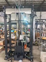 Équipement de musculation, machine à câbles croisés, rack de squat, machine à tractions haute et basse