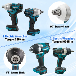 Chuyên nghiệp 5 trong 1 không dây khoan kết hợp công cụ điện kit công cụ Túi thiết lập, bao gồm cờ lê Máy xay, công cụ túi, tuốc nơ vít - Product Image 3