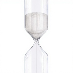 Minuteur de jeu de société en verre moderne de haute qualité, minuteur de sable de 30 secondes, 1, 2, 3, 4, 5, 10 minutes, vente en gros - Product Image 4