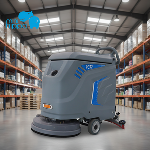 Mini Hippo 24V Battery-Powered Walk-Behind <b>Floor</b> Scrubber Brush PC52-1 New Condition <b>Cleaning</b> <b>Machine</b> Hand Push Efficient Cleani - Product Image 4