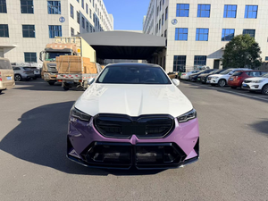 <b>Car</b> G60 G68 Front Rear Bumpers Assembly Kit Facelift M5 Style Full Body Kits with <b>Diffuser</b> for BMW 5 Series G60 G68 2023-2025 - Product Image 4