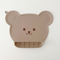 Napperons en silicone YDS pour enfants tout-petits aspiration bébé pour restaurants maison avec poches de capture de nourriture
