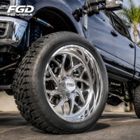 Jantes américaines forgées personnalisées 8x170 8x180 8x6.5 6x5.5 6X135 22x12 24x14 26x14 Jantes de camion forgées pour Ford F250 F350
