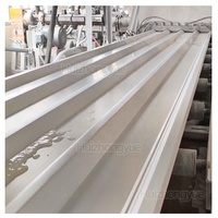 Tuiles UPVC ignifugées utilisées industrielles Isolation en PVC Tôle de toiture creuse Composite à double paroi Tuiles ondulées creuses