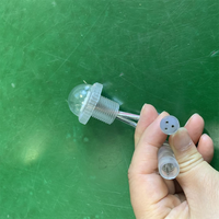 Connecteur d'alimentation CC femelle transparent de 1,5 m de long, 5,5*2,1 0,5 20awg pour bande néon