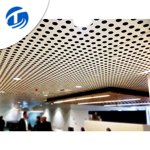 Tavan için alüminyum delikli metal panel