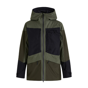 MonckSports alta calidad al aire libre 2L aislado ligeramente acolchado totalmente resistente a la intemperie Shell chaqueta de los hombres para los esquiadores serios freeride - Product Image 1