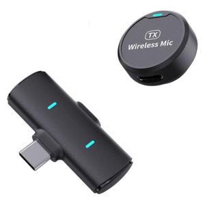 M1 <b>Wireless</b> Lavalier <b>Microphone</b> Type-C Connector Noise Reduction Magnetic Design - Product Image 5