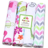 Selimut Bayi Softextile Grosir Murah Set 4 Buah Nyaman Bahan Flanel Katun Multipack Selimut Bayi