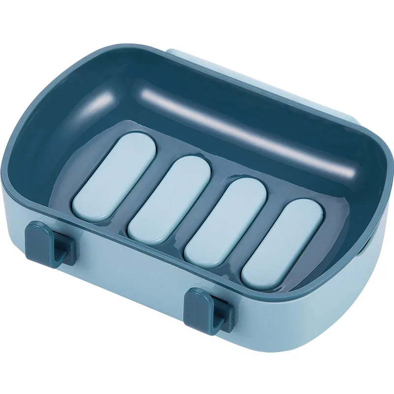 Экологически чистая Бытовая пластиковая мыльница для ванной комнаты мыльница с дренажным мылом модная мыльница для ванной