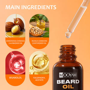 Olio Essenziale di Sandalo per Barba, Idratante, Etichetta Privata, 30ml MOOYAM, Stimolante della Crescita della Barba - Product Image 6