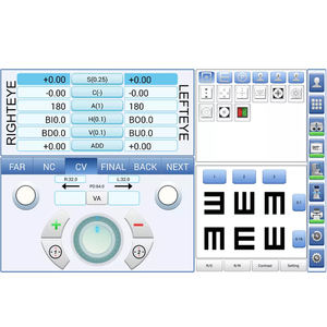 AIST CV-7600 communiquant avec réfractomètre automatique haut <span class=keywords><strong>de</strong></span> gamme Phoropter optique informatisé <span class=keywords><strong>vue</strong></span> testeur réfracteur numérique - Product Image 4