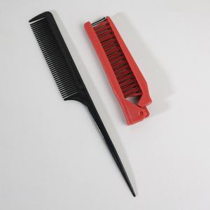 Peine de princesa plegable de moda <span class=keywords><strong>para</strong></span> niños, cómoda herramienta divisoria de cabello <span class=keywords><strong>para</strong></span> trenzar el hogar, mango de plástico, especial <span class=keywords><strong>para</strong></span> bebés y niñas - Product Image 2