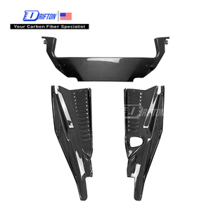 Juego de cubiertas de motor de fibra de carbono seca Drifton New Dry para Ferrari 458 Italia Speciale 2009-2015 - Product Image 5