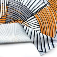 Tissu extensible 4 directions en carbone de noix de coco durable avec impression papier hydrofuge sans PFC pour vestes et boardshorts d'extérieur