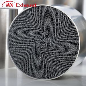 Euro 2 <span class=keywords><strong>3</strong></span> 4 5 6 sarang lebah logam knalpot Muffler katalis substrat konverter katalis 200CPSI 400CPSI - Product Image 3