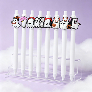 <span class=keywords><strong>ป</strong></span>า<span class=keywords><strong>ก</strong></span><span class=keywords><strong>ก</strong></span>าเจลแบบยืดหดได้ลายจุด PVC นุ่มลายผีฮาโลวีน สำหรับนั<span class=keywords><strong>ก</strong></span>เรียนเขียน<span class=keywords><strong>ป</strong></span>ระจำวัน - Product Image 4