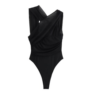 Women Fashion Jumpsuit Sexy <strong>Leopard</strong> Print Sleeveless One Piece Rompers - Product Image 6