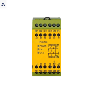 新品純正PLC PZX9P24VDC100-240VACDC72NC2SO 777606 24VDCプログラミングコントローラー 産業オートメーション - Product Image 1