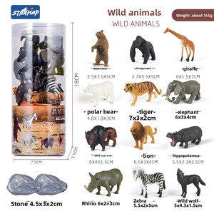 Simulación <span class=keywords><strong>de</strong></span> PVC para niños Tyrannosaurus Rex Jurassic Farm Model Set Juguetes al por mayor con dinosaurios y <span class=keywords><strong>animales</strong></span> - Product Image 2