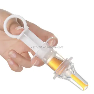 3 Pieces Baby Oral Feeding Syringe Feeder Baby Medicine Dispenser Syringe Dropper Feeder Infant Utensils with Nipple Pacifier