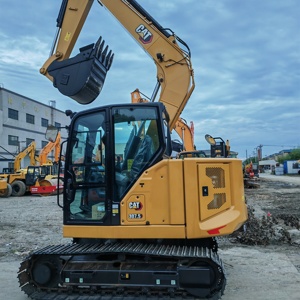Mini-excavatrice d'occasion CAT 307.5 de 2023, Caterpillar 307.5, pelle sur chenilles de 7,5 tonnes, petite machinerie de construction, origine - Product Image 2