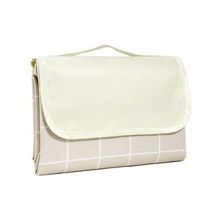 Manta de Picnic Oxford 600D con Logotipo Personalizado, Base de PVC Impermeable, Alfombra Plegable Resistente a la Humedad para Acampar, Playa, Césped, Parque, Senderismo - Product Image 3
