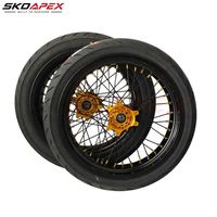 Oferta Especial: Juego de Llantas Supermoto 17x2.5 17x3.5 para Sur-Ron Ultra Bee, Frenos para Motocicleta Eléctrica Todoterreno