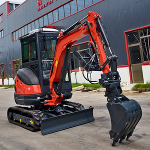 Novo 2.5 Ton <span class=keywords><strong>Mini</strong></span> Track Escavadeira Agricultura Máquina 2500kg Micro Escavadeira Pequena para Venda - Product Image 4