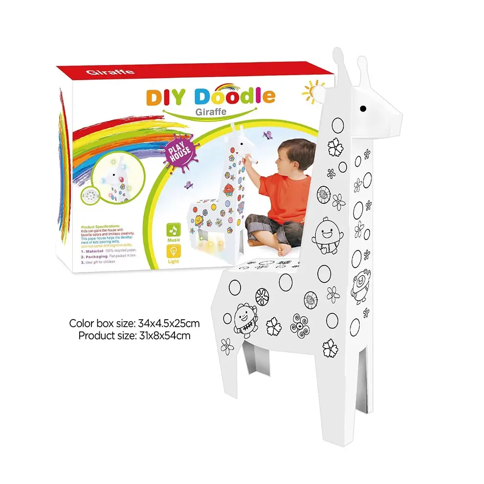 Wholesale DIY Doodle Giraffe 3D Doodle Art Painting Toys For Children
