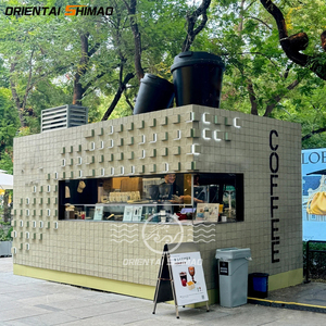 Camion-remorque alimentaire commercial moderne en acier inoxydable, chariot à snacks amovible, foodtruck mobile, <span class=keywords><strong>boutique</strong></span> alimentaire avec cuisine complète - Product Image 2