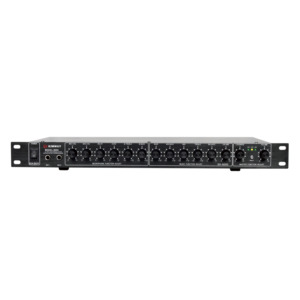 Preamplificador profesional Kimway SK8000 con control de eco, 2 entradas de micrófono, ecualizador de pantalla LED - Product Image 1