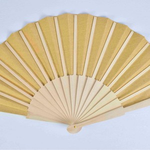 Ventilatore di sughero Boutique in stile graffito di bambù stampato in tessuto di legno di loto ecologico 16/18/24 - Product Image 4