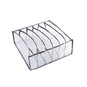 Set of 3 Non-woven Fabric Underwear Closet Drawer Organiser Foldable Wardrobe <strong>Storage</strong> <strong>Box</strong> for Bras Socks <strong>Ties</strong> Scarf - Product Image 2