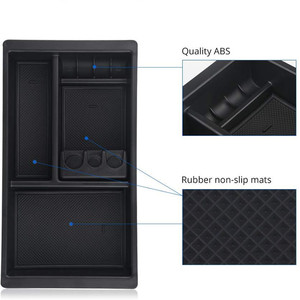 Reposabrazos <span class=keywords><strong>de</strong></span> almacenamiento secundario paleta caja coche centro <span class=keywords><strong>de</strong></span> la consola organizador para 14-18 Chevy - Product Image 1