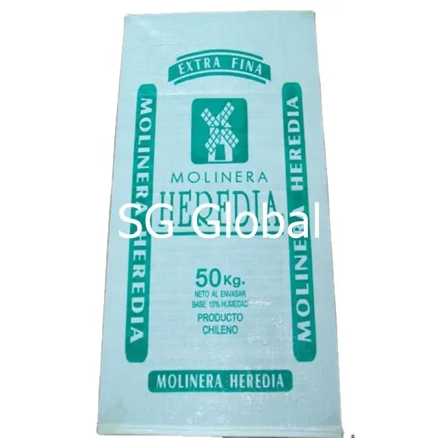 Китайский поставщик, оптовая продажа, полипропиленовый мешок для риса 5 кг 25 кг 50 кг 100 кг, ламинированный полипропиленовый тканый мешок