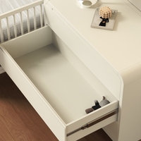 Defujiabao minimaliste nordique blanc commodes en bois commode de chambre bébé pépinière stockage commode meubles