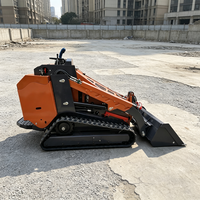 Mini-chargeuse compacte diesel Euro 5 EPA YG 420 kg avec une forte performance de traction pour les travaux à la ferme