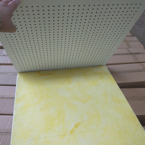 Panneaux sandwich isolants pour plafond en laine de verre composite perforée insonorisante, personnalisés, directement de l'usine - Product Image 2