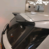 Ailerons de voiture HS, aileron de toit arrière en ABS, aspect fibre de carbone, aileron arrière supérieur pour Perodua Ativa Toyota Raize Daihatsu Rocky 2021