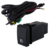 Interruptor de Luces Antiniebla para Mazda - Interruptor de Botón LED, Interruptor de 12V, Interruptor de Plástico ABS para Automóvil, Interruptor de Faros Delanteros, Interruptor de Modificación de Automóvil